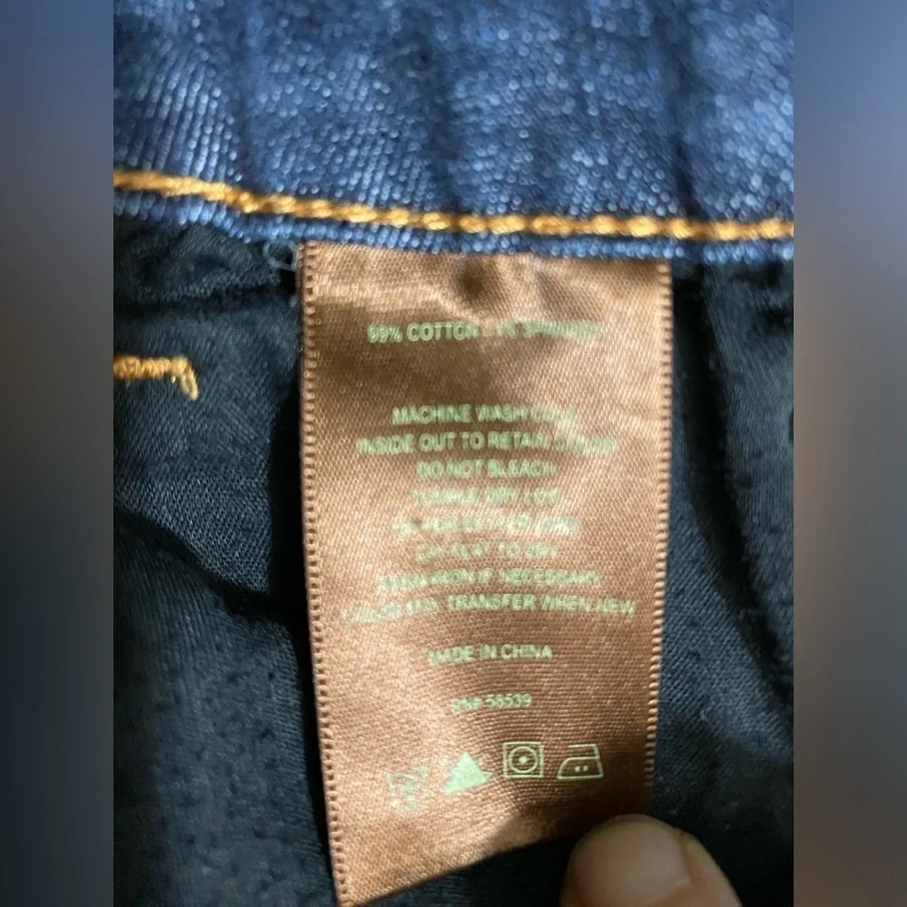 Kut From The Kloth Bardot Skinny Boyfriend Womens Plus Size 14 Cropped Jeans - Picture 5 of 6